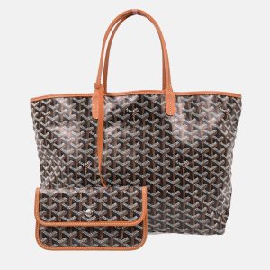 Goyard Saint Louis PM Black Goyardine Canvas Tote Bag, Tote Handbags - Luxury Closet catalog