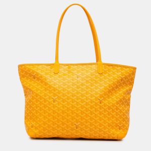 Goyard Artois MM Yellow Goyardine Canvas Tote Bag, Tote Handbags - Luxury Closet catalog