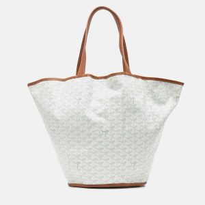 Goyard Belharra White Goyardine Tote Bag, Tote Handbags - Luxury Closet catalog
