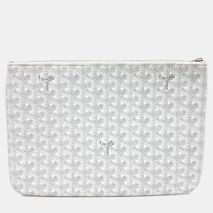 Goyard White Coated canvas Senna MM, Wallets & Money Clips - Luxury Closet catalog