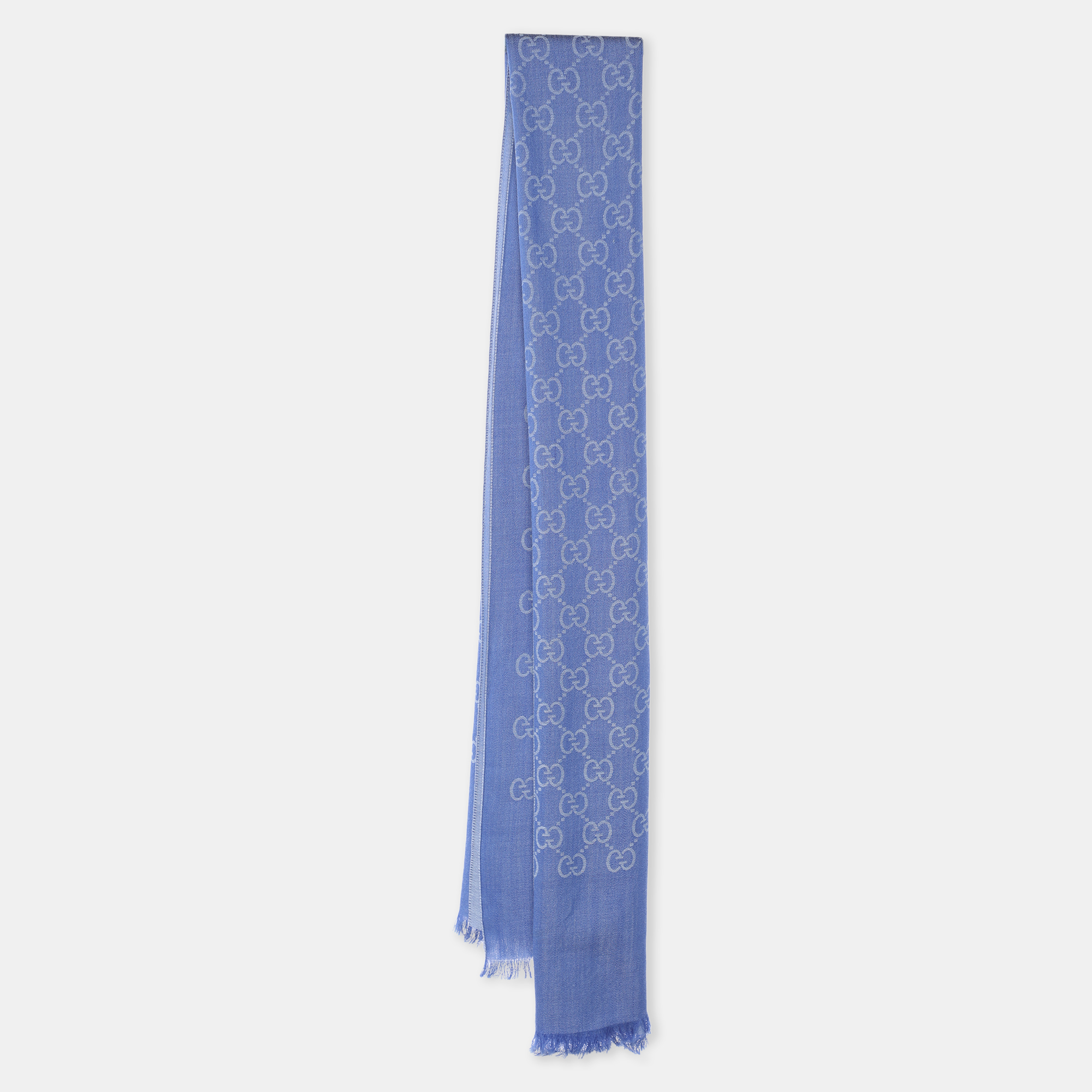 Gucci Blue GG Wool Scarf, Scarves & Shawls - Luxury Closet catalog