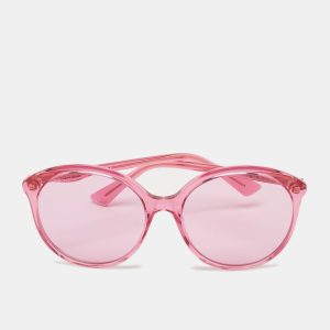 Gucci Pink GG0257S Frame Oversized Sunglasses, Sunglasses - Luxury Closet catalog