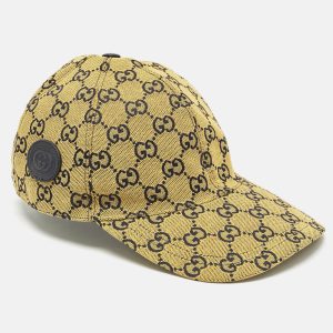 Gucci Yellow GG Canvas Baseball Cap S, Apparel & Accessories - Luxury Closet catalog