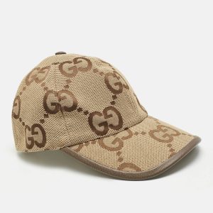 Gucci Beige Maxi GG Canvas Baseball Cap S, Apparel & Accessories - Luxury Closet catalog