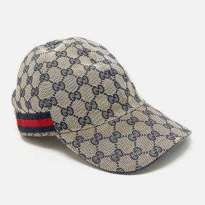 Gucci Blue GG Canvas Baseball Cap S, Apparel & Accessories - Luxury Closet catalog