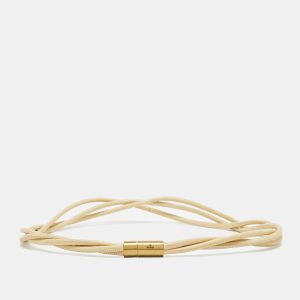 Gucci Cream Leather Twisted Waist Belt, Belt Buckles - Luxury Closet catalog