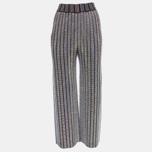 Gucci Black Stretch Knit Rhinestones Detail Pants S, Clothing - Luxury Closet catalog