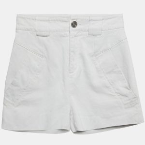 Gucci White Gabardine Regular Shorts S, Shorts - Luxury Closet catalog