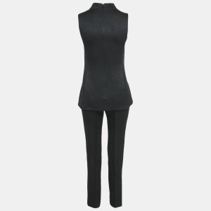 Gucci Black Jacquard Wool and Silk Top and Pants Set S, Suits - Luxury Closet catalog