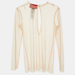 Gucci Light Pink Tulle Sheer Top S, Shirts & Tops - Luxury Closet catalog