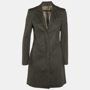 Gucci Grey Wool Mid Length Coat M, Coats & Jackets - Luxury Closet catalog