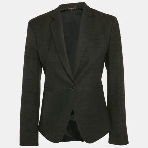 Gucci Dark Grey Wool Single Breasted Blazer M, Coats & Jackets - Luxury Closet catalog