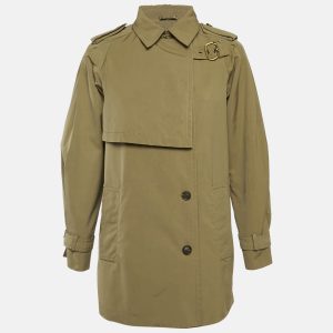 Gucci Brown Cotton Blend Trench Coat M, Coats & Jackets - Luxury Closet catalog