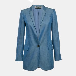 Gucci Blue Crepe Single Breasted Blazer M, Coats & Jackets - Luxury Closet catalog