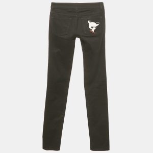 Gucci Black Chihuahua Detail Denim Jeans XS Waist 29", Jeans - Luxury Closet catalog