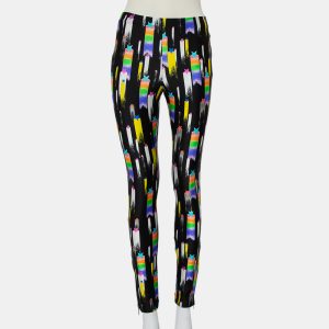 Gucci Black Shooting Star Printed Jersey Zipper Hem Detail Leggings S, Clothing - Luxury Closet catalog