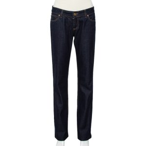 Gucci Navy Blue Denim Straight Leg Jeans S, Jeans - Luxury Closet catalog
