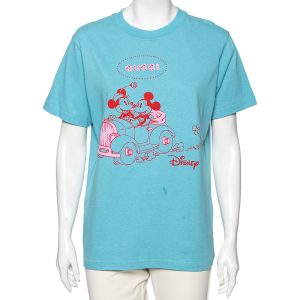Gucci x Disney Blue Cotton printed Short Sleeve T-Shirt M, Shirts & Tops - Luxury Closet catalog