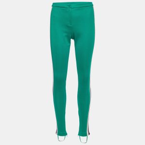 Gucci Green Tech-jersey Side Stripe Stirrup Leggings XS, Clothing - Luxury Closet catalog