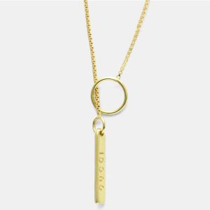 Gucci GG 18K Yellow Gold Lariat Necklace, Necklaces - Luxury Closet catalog