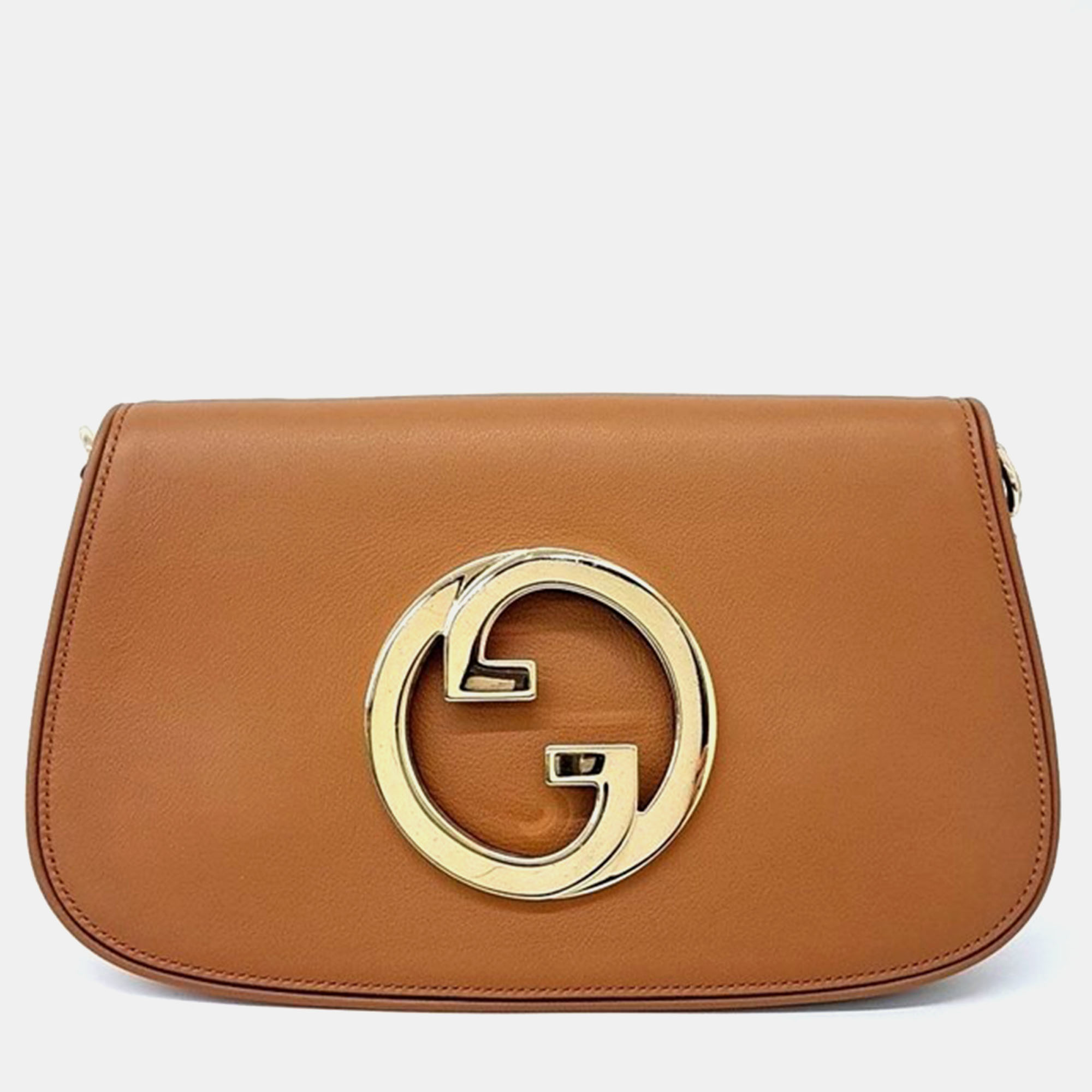 Gucci Brown Leather Blondie Shoulder Bag, Shoulder Bags - Luxury Closet catalog