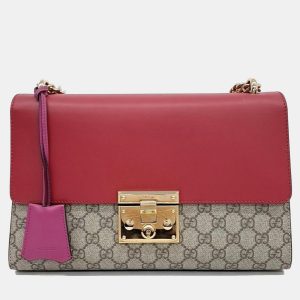 Gucci Padlock Supreme Shoulder Bag, Shoulder Bags - Luxury Closet catalog