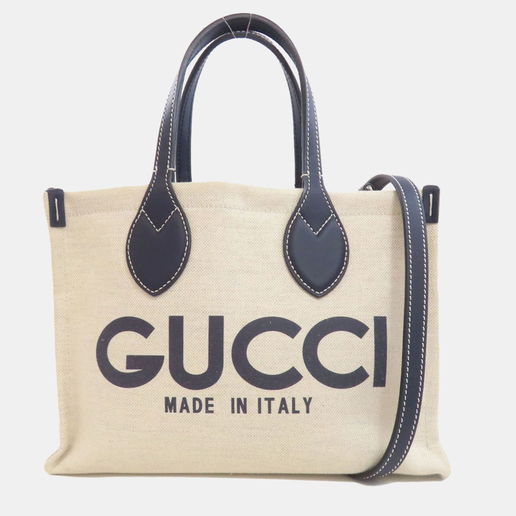 Gucci Canvas Printed Handbag, Tote Handbags - Luxury Closet catalog