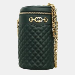 Gucci Zumi Medium Leather Cylinder Shoulder Bag, Shoulder Bags - Luxury Closet catalog