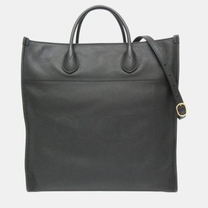 Gucci Black Leather Logo Tote Bag, Tote Handbags - Luxury Closet catalog
