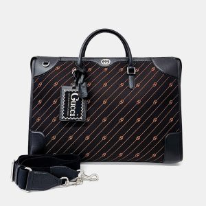 Gucci Multicolor Jacquard Interlocking GG Jacquard Duffel Bag, Handbags - Luxury Closet catalog