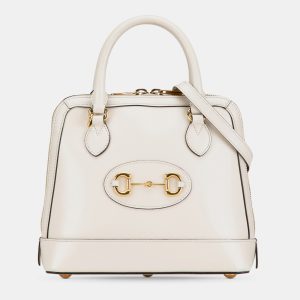 Gucci Cream Small Leather Horsebit 1955 Satchel, Satchels - Luxury Closet catalog