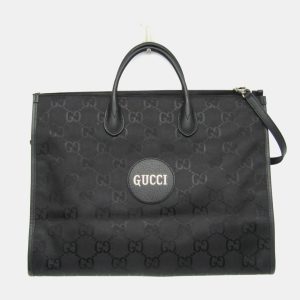 Gucci Black Nylon Canvas GG Off The Grid Shoulder Bag, Satchels - Luxury Closet catalog