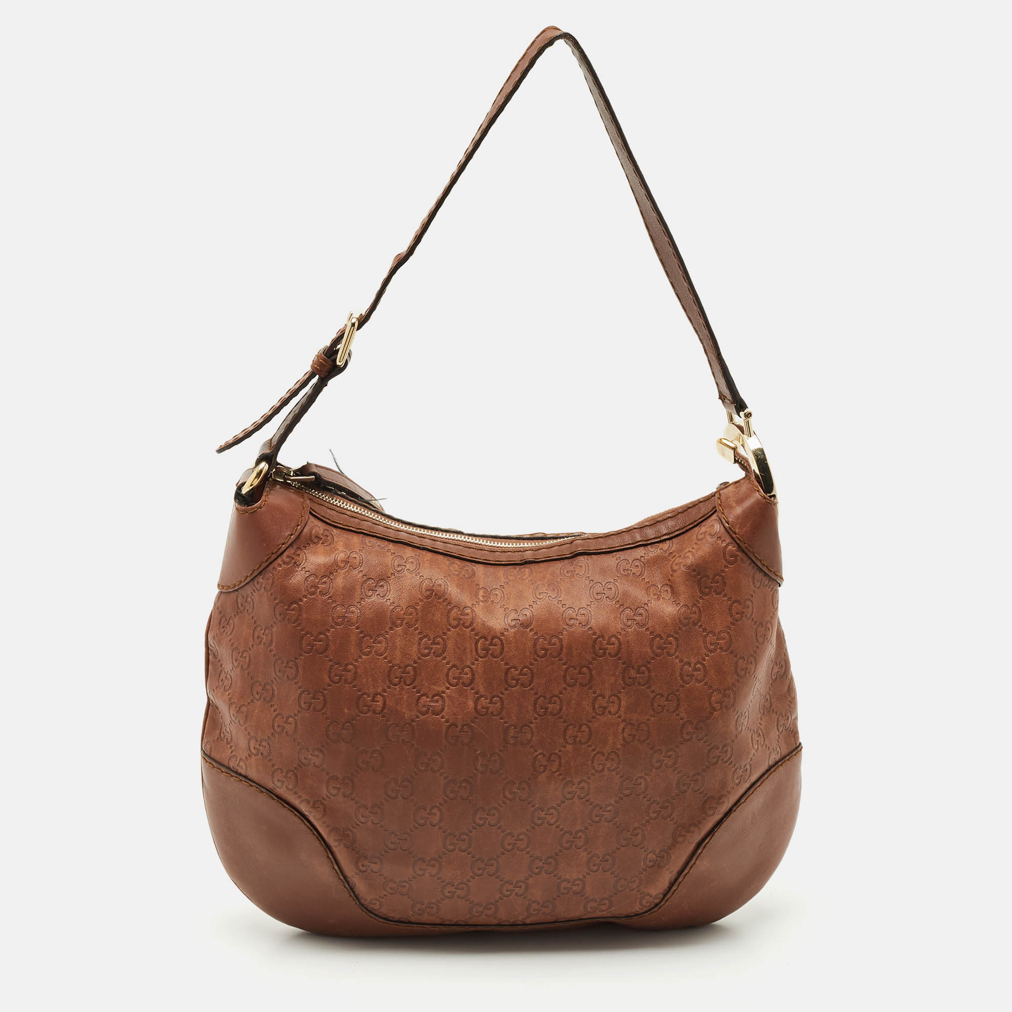 Gucci Brown Guccissima Leather Charlotte Hobo, Shoulder Bags - Luxury Closet catalog