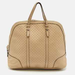 Gucci Beige Guccissima Leather Large Nice Dome Bag, Satchels - Luxury Closet catalog