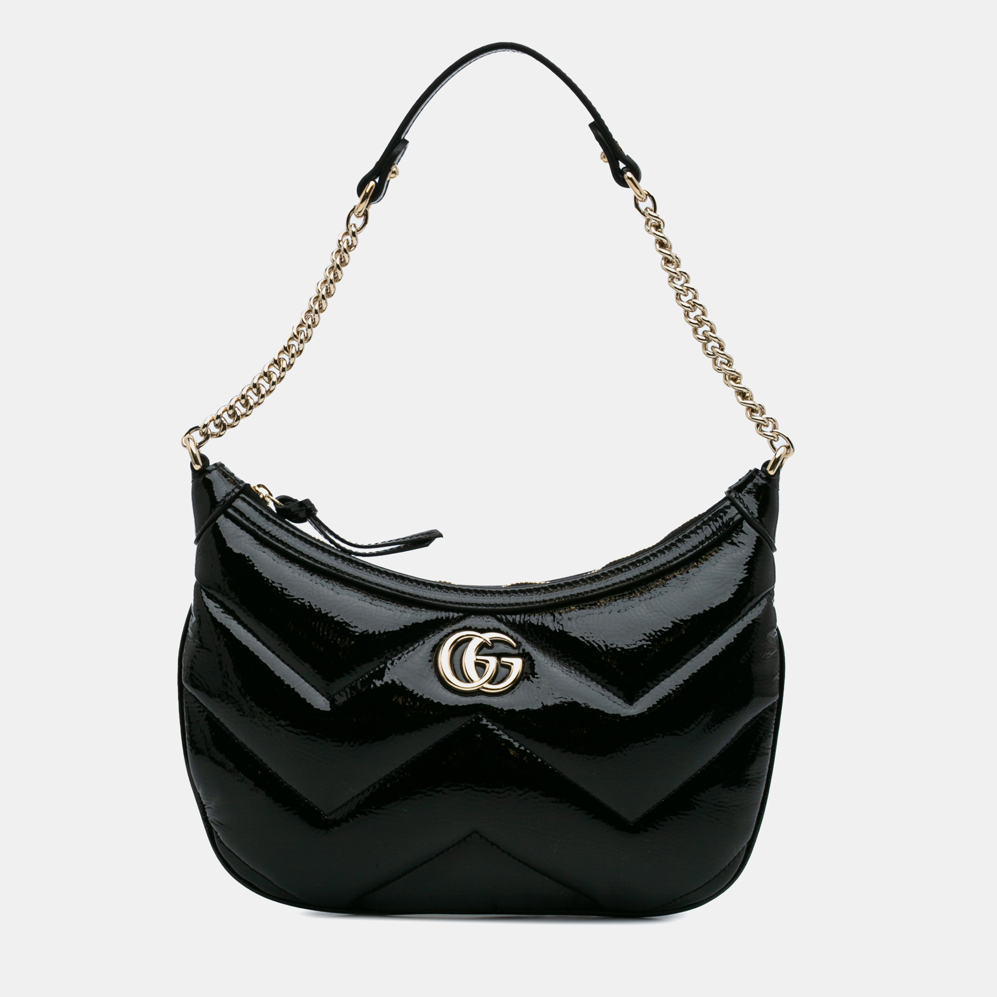 Gucci Black Patent Marmont Matelasse Shoulder Bag, Shoulder Bags - Luxury Closet catalog