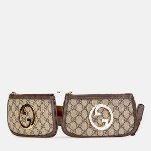 Gucci Brown Mini GG Supreme Blondie Belt Bag, Handbags - Luxury Closet catalog