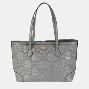 Gucci Grey GG Matelasse Calfskin Medium Ophidia Tote bag, Tote Handbags - Luxury Closet catalog