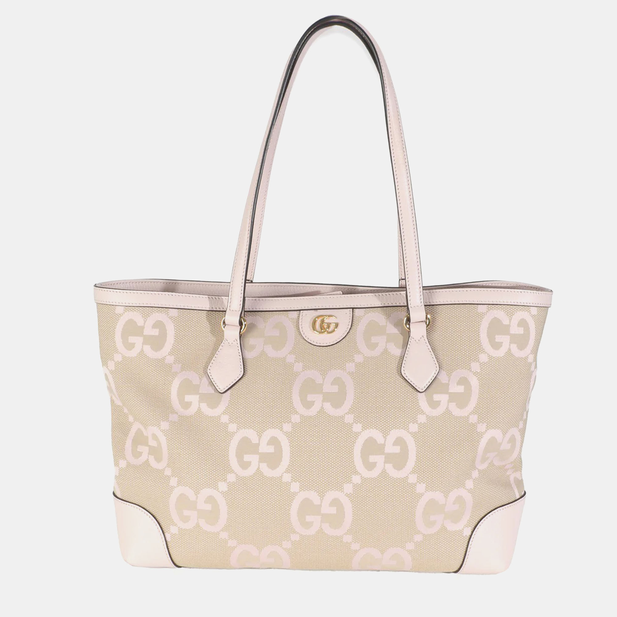 Gucci Pink Monogram Jumbo GG Textured Calfskin Medium Ophidia Shopping Tote bag, Tote Handbags - Luxury Closet catalog
