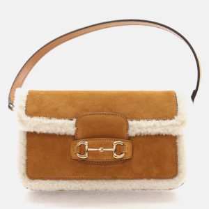Gucci Horsebit Mini Suede Shoulder Bag, Handbags - Luxury Closet catalog
