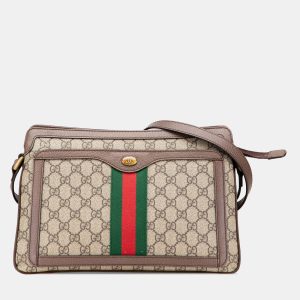 Gucci Beige Medium GG Supreme Ophidia Crossbody, Shoulder Bags - Luxury Closet catalog