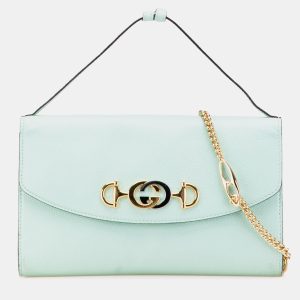 Gucci Green Small Leather Zumi Satchel, Satchels - Luxury Closet catalog