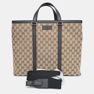 Gucci Beige Jacquard Jacquard Tote and Shoulder Bag, Tote Handbags - Luxury Closet catalog