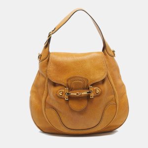 Gucci Tan Leather Large New Pelham Hobo, Shoulder Bags - Luxury Closet catalog
