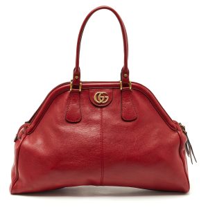Gucci Red Leather Large Re(Belle) Satchel, Satchels - Luxury Closet catalog