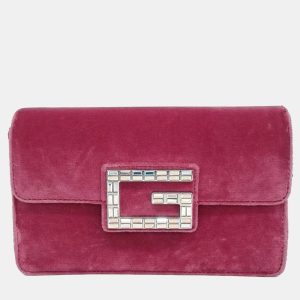 Gucci Purple Velvet Crossbody Bag, Handbags - Luxury Closet catalog
