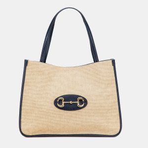 Gucci Brown Medium Canvas Horsebit 1955 Tote, Tote Handbags - Luxury Closet catalog