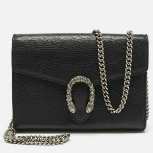 Gucci Black Leather Dionysus Wallet on Chain, Wallets & Money Clips - Luxury Closet catalog