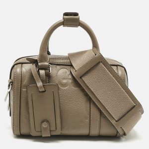 Gucci Beige Jumbo GG Leather Mini Duffel Bag, Handbags - Luxury Closet catalog