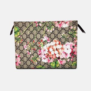Gucci Multicolor Coated Canvas Bloom Pouch, Wallets & Money Clips - Luxury Closet catalog