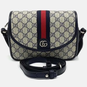 Gucci Multicolor Coated Canvas Ophidia Mini GG Shoulder Bag, Handbags - Luxury Closet catalog